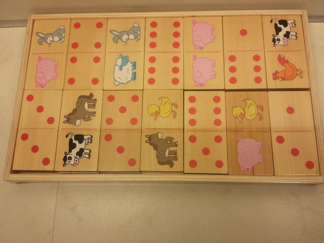 Kinder dominospel